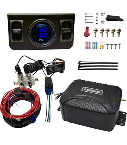Amazon.com: airmaxxx Over Leaf Tow Assist Air Suspension Kit